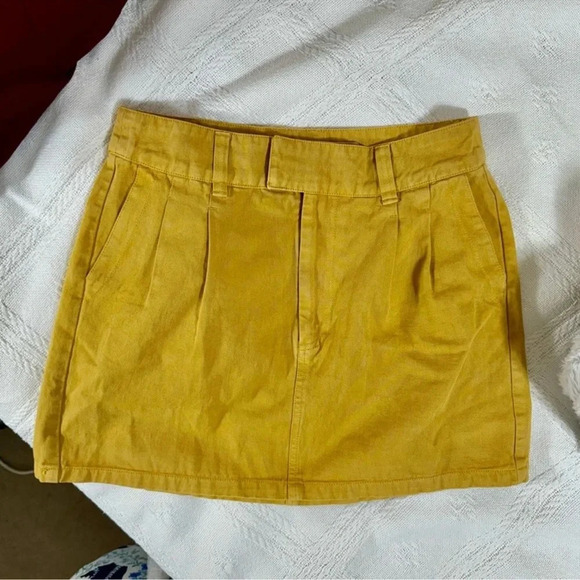 Free People Dahlia Cotton Chino Skirt - Picture 2 of 3